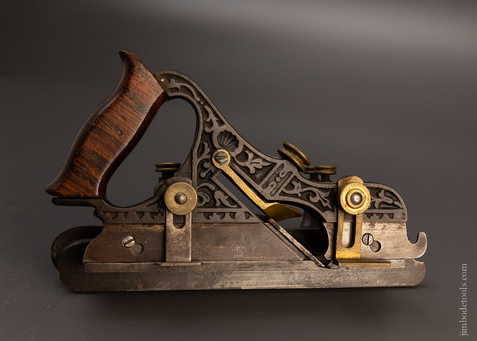 Fine Ornate MILLERS PATENT Plow Plane - 106621