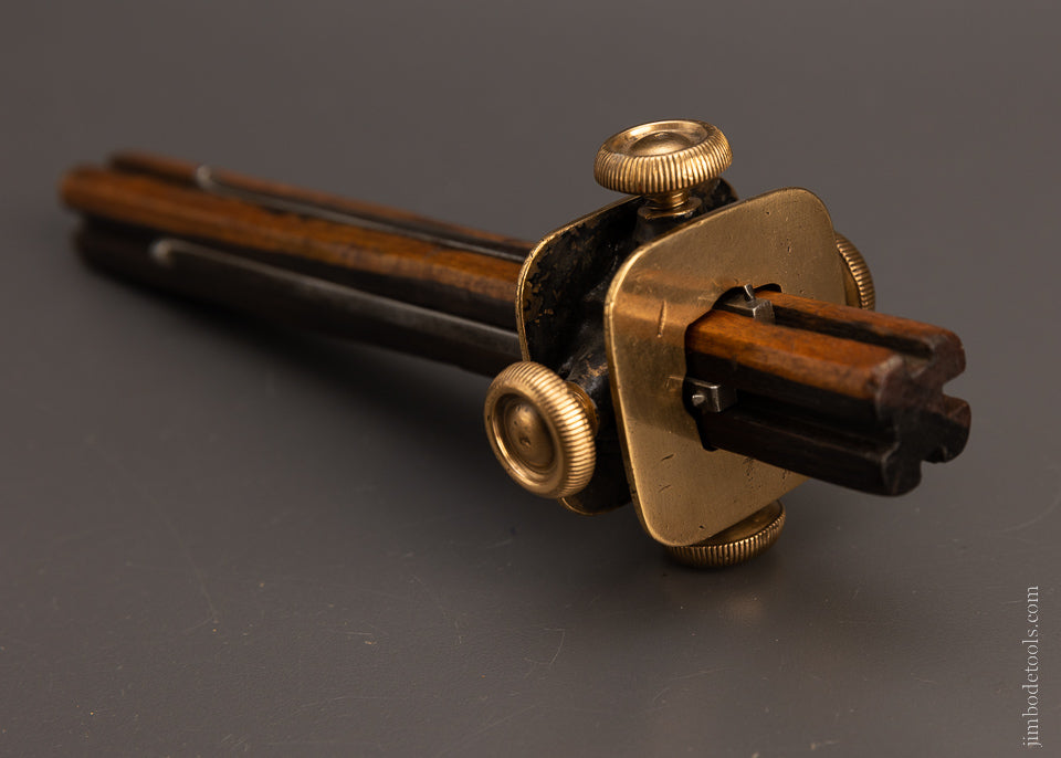 Stunning Rosewood & Brass 4 Beam Marking Gauge - 106636