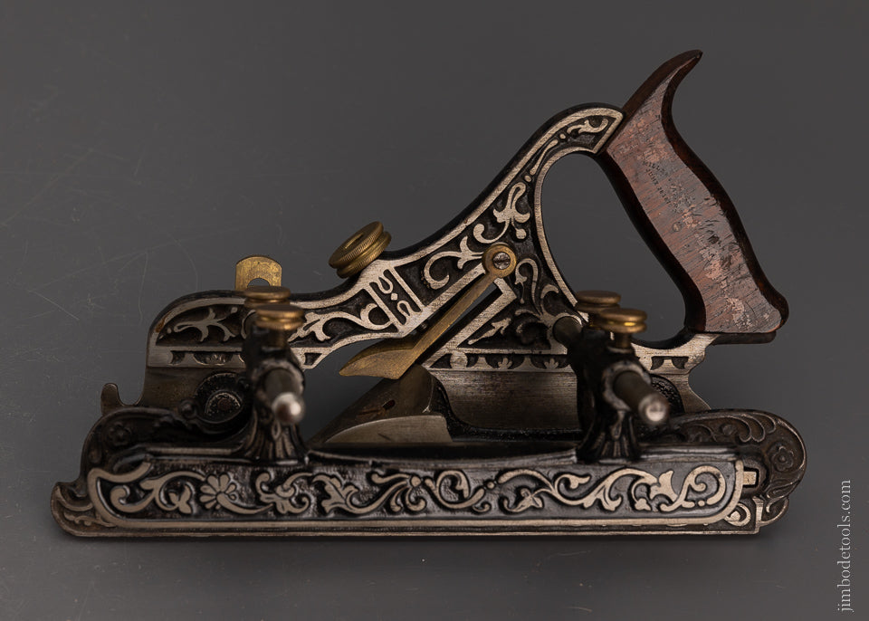 Pretty, Ornate STANLEY No. 41 MILLERS PATENT Plow Plane - 106692