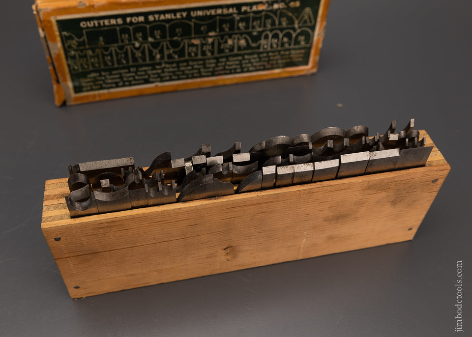 Dead Mint! STANLEY No. 55 Combination Plane 100% COMPLETE in Original Box - 106709