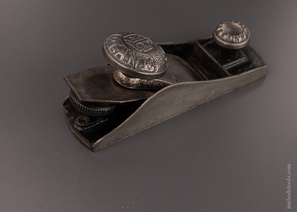 Crisp Nickel Plated BAILEY VICTOR No. 1 1/2 Block Plane - 106711