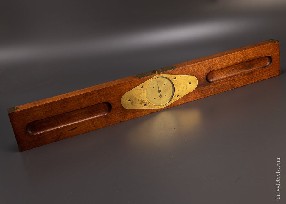 Rare & Fine “T.F. DECK GRAVITY LEVEL CO.” Patented Inclinometer - 106728