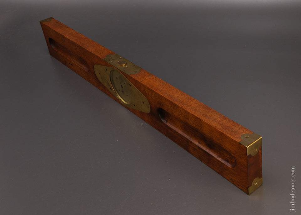 Rare & Fine “T.F. DECK GRAVITY LEVEL CO.” Patented Inclinometer - 106728