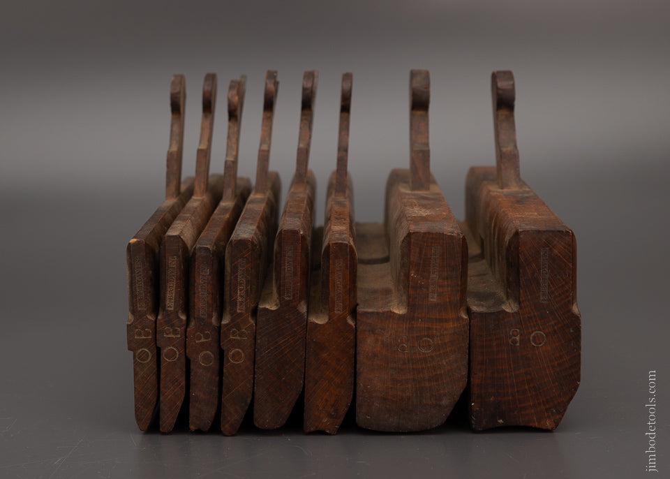 Excellent Set of Hollow & Round Planes by “E. BALDWIN” - 106781
