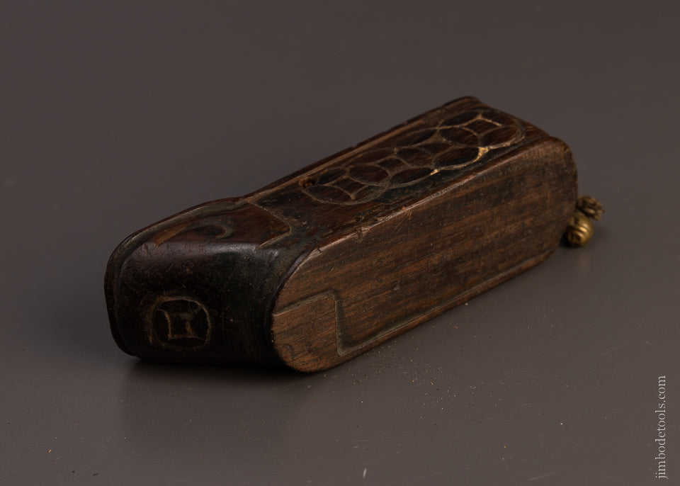 Small Size Rosewood Sumitsubo Japanese Ink Line - 106792