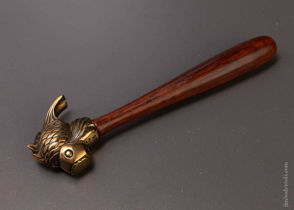 PNTC Brass FISH HEAD Hammer - 106847