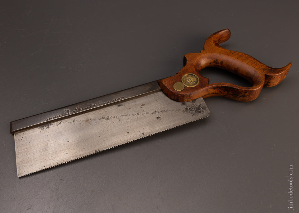 Early DISSTON Double Eagle 8 Inch Dovetail Saw - 106958