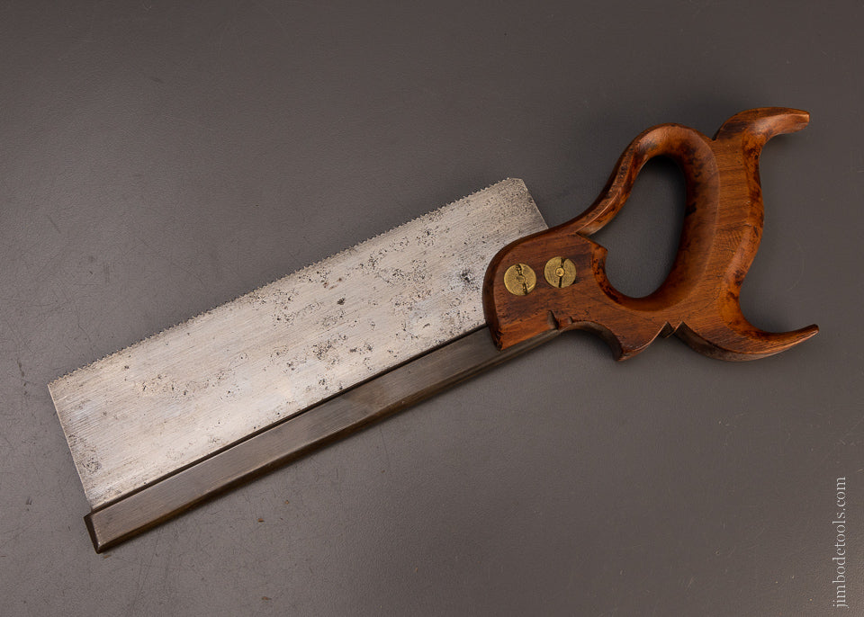 Early DISSTON Double Eagle 8 Inch Dovetail Saw - 106958
