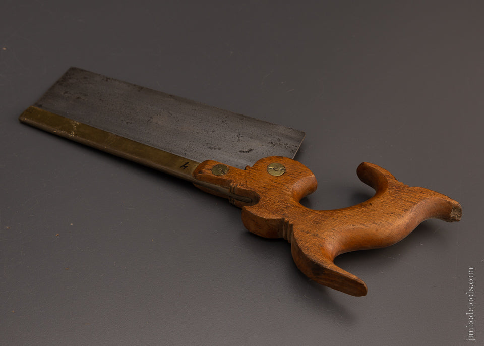 Sweet 8 Inch RICHARDSON BROTHERS Brass Back Dovetail Saw - 106959