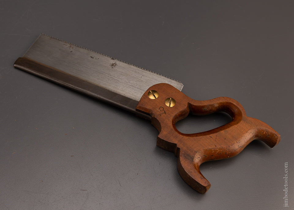 Near Mint DISSTON No. 2 Dovetail Saw 8 Inch - 106961