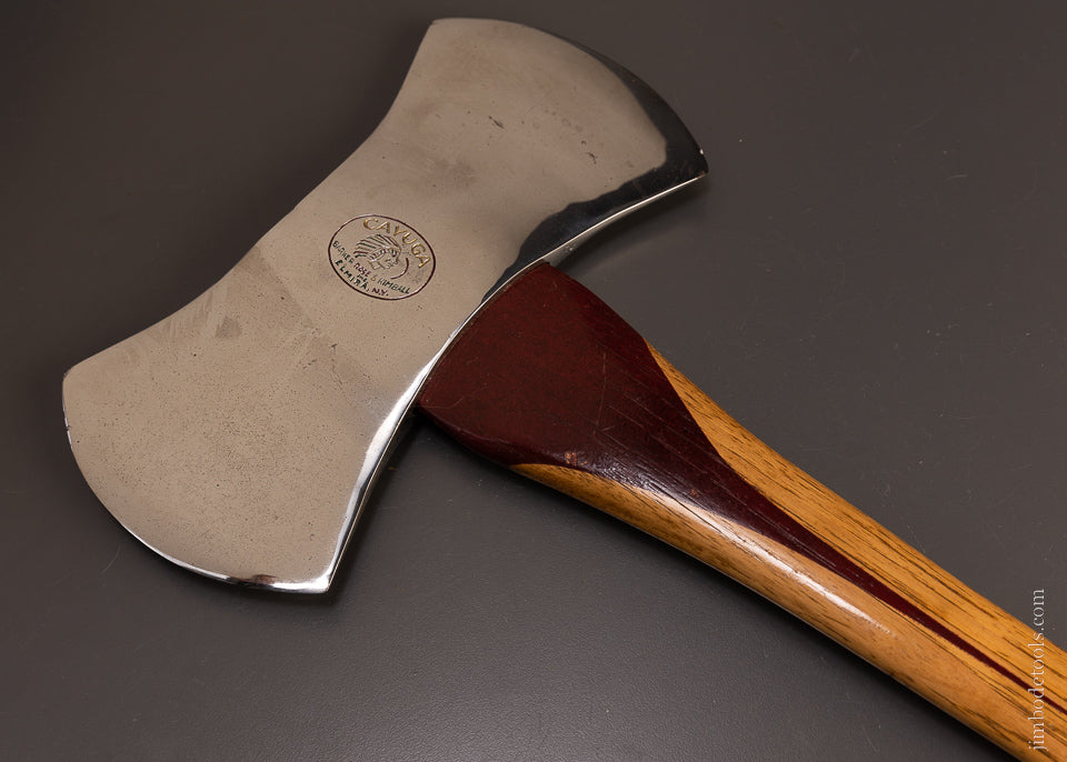 Gorgeous Embossed Double Bit Axe CAYUGA - 107045