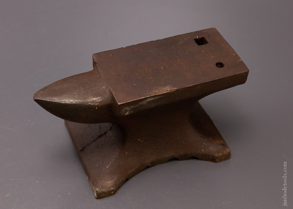 Reversible 19 Pound Chilled Semi-Steel Anvil with Swage Block - 107064