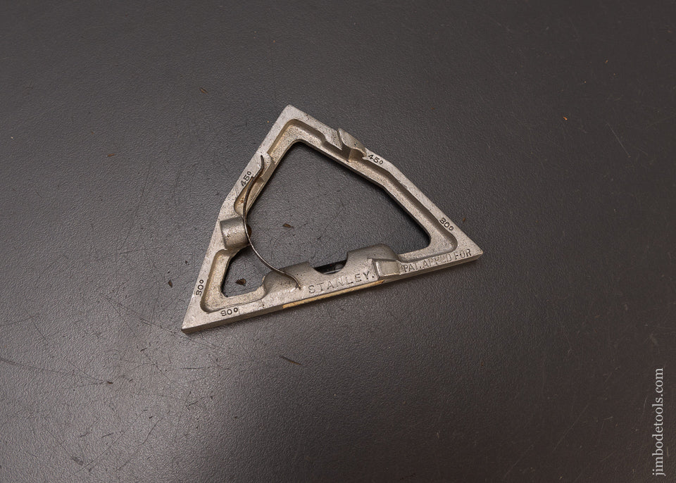 Rare STANLEY No. 2 Three Angle Rule Tool - 107123
