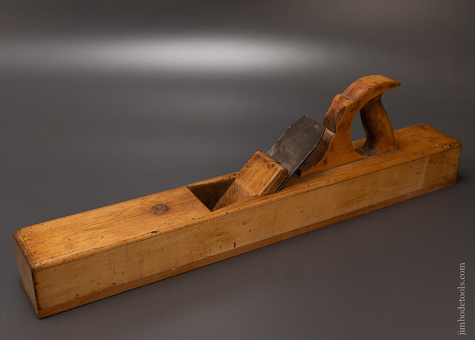 Excellent User Hornbeam 25 Inch Jointer Plane with Cherry Sole & Boxwood Handle - 107126
