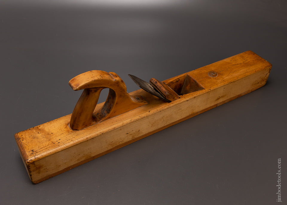 Excellent User Hornbeam 25 Inch Jointer Plane with Cherry Sole & Boxwood Handle - 107126