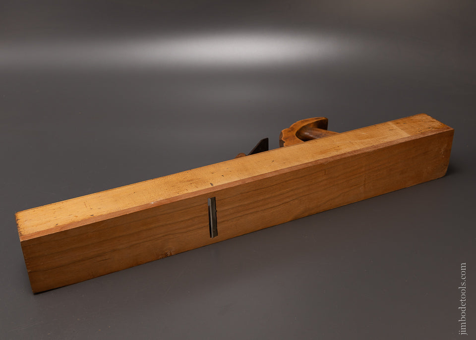 Excellent User Hornbeam 25 Inch Jointer Plane with Cherry Sole & Boxwood Handle - 107126