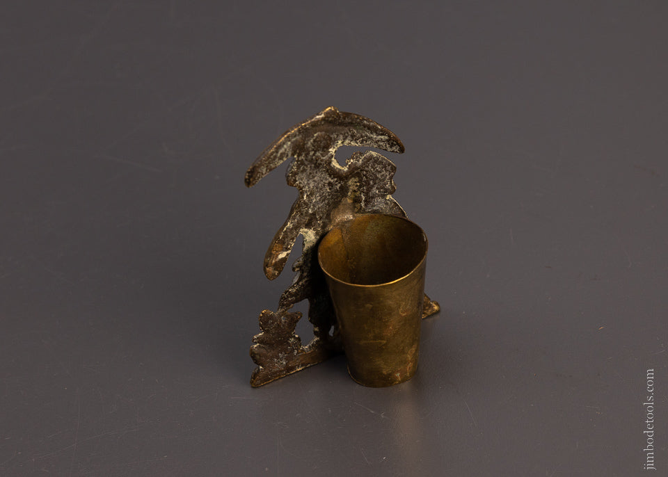 Brass Fireplace Match or Spill Holder - 107129