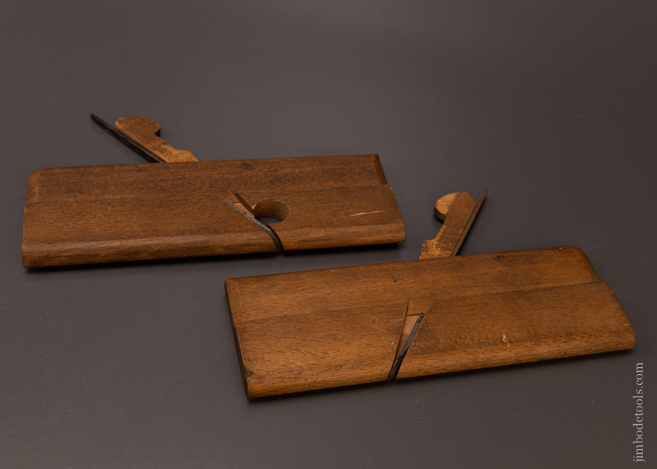 Clean Pair of Side Round Moulding Planes by BYWATER - 107153
