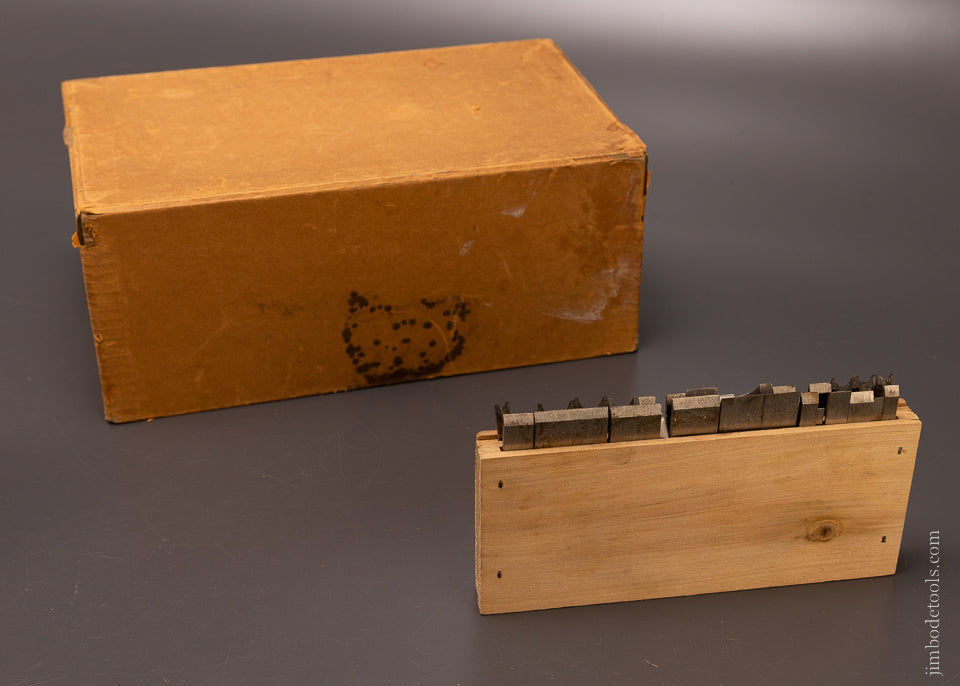STANLEY No. 45 Combination Plow Plane Dead Mint 100% Complete in Box - 107193