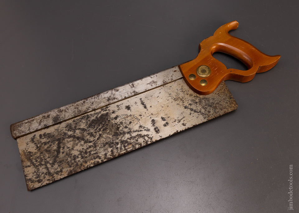 Crisp DISSTON No. 4 Back Saw - 107224