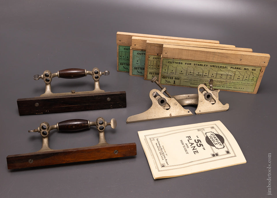 Fine & 100% Complete STANLEY No. 55 Combination Plane - 107229