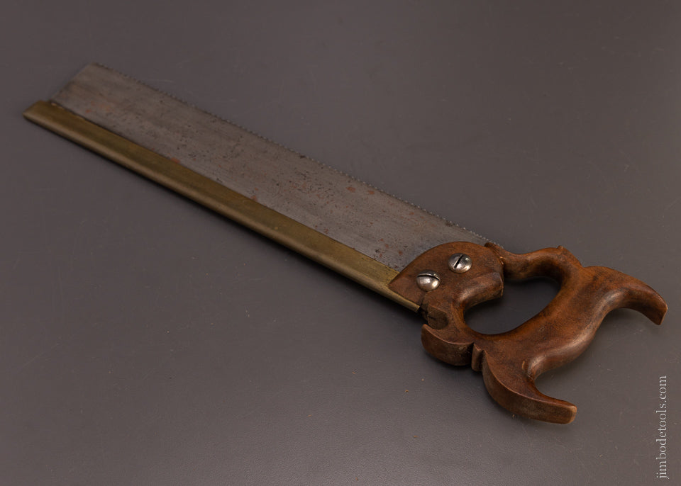 “R. & W.C. BIDDLE & CO PHILADA” Brass Back Dovetail Saw - 107354