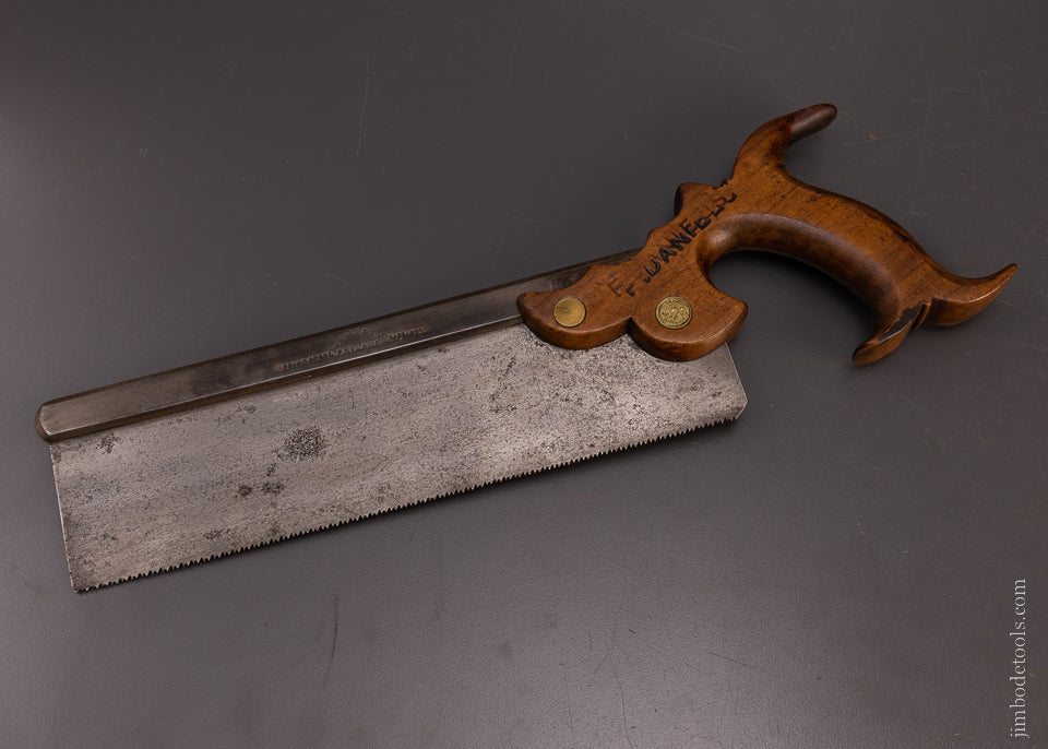 W. CRESSON PHILADA Triple Cove Back Saw - 107360