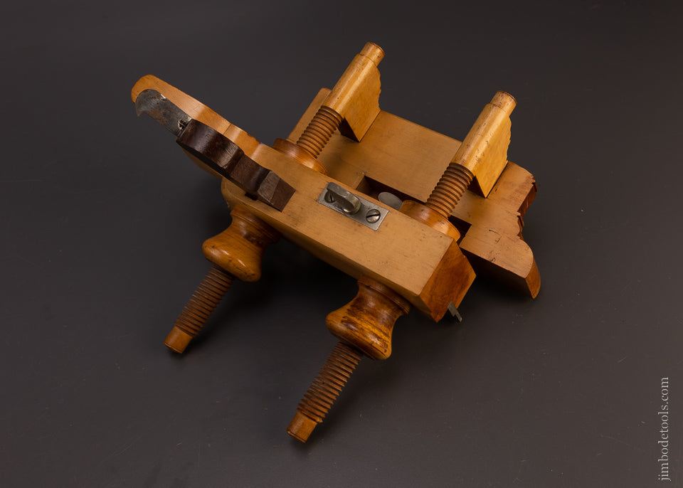 Mint Unused LAMB & BROWNELL Solid Boxwood Plow Plane - 107361