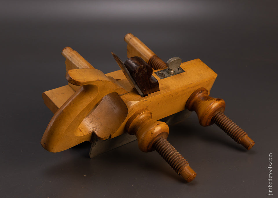 Mint Unused LAMB & BROWNELL Solid Boxwood Plow Plane - 107361
