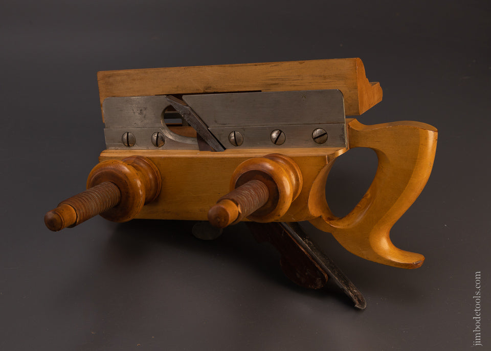 Mint Unused LAMB & BROWNELL Solid Boxwood Plow Plane - 107361