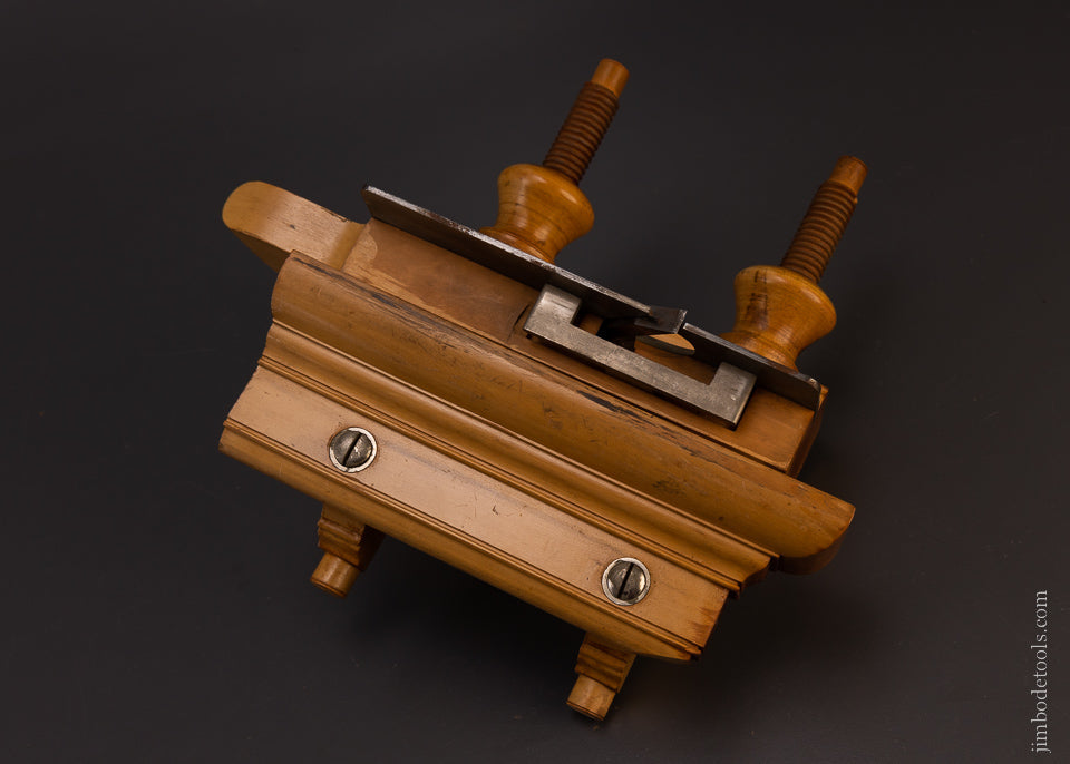 Mint Unused LAMB & BROWNELL Solid Boxwood Plow Plane - 107361