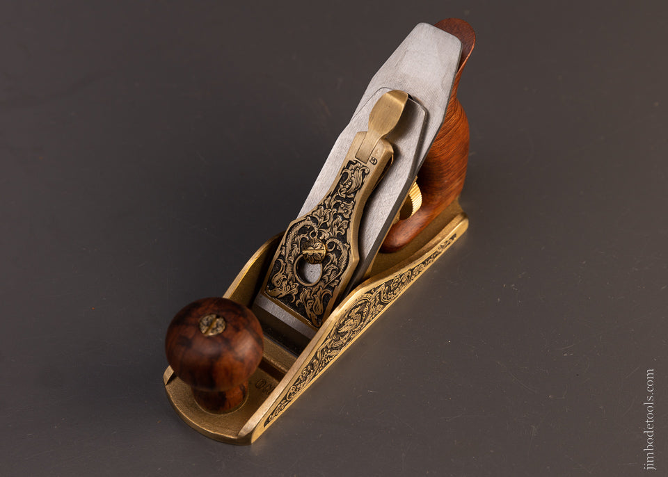 Lavishly Engraved Bronze No. 1 Size Smooth Plane by MIKHAIL DAVYDOV - 107362