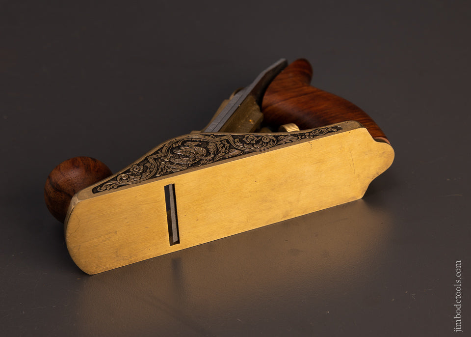 Lavishly Engraved Bronze No. 1 Size Smooth Plane by MIKHAIL DAVYDOV - 107362