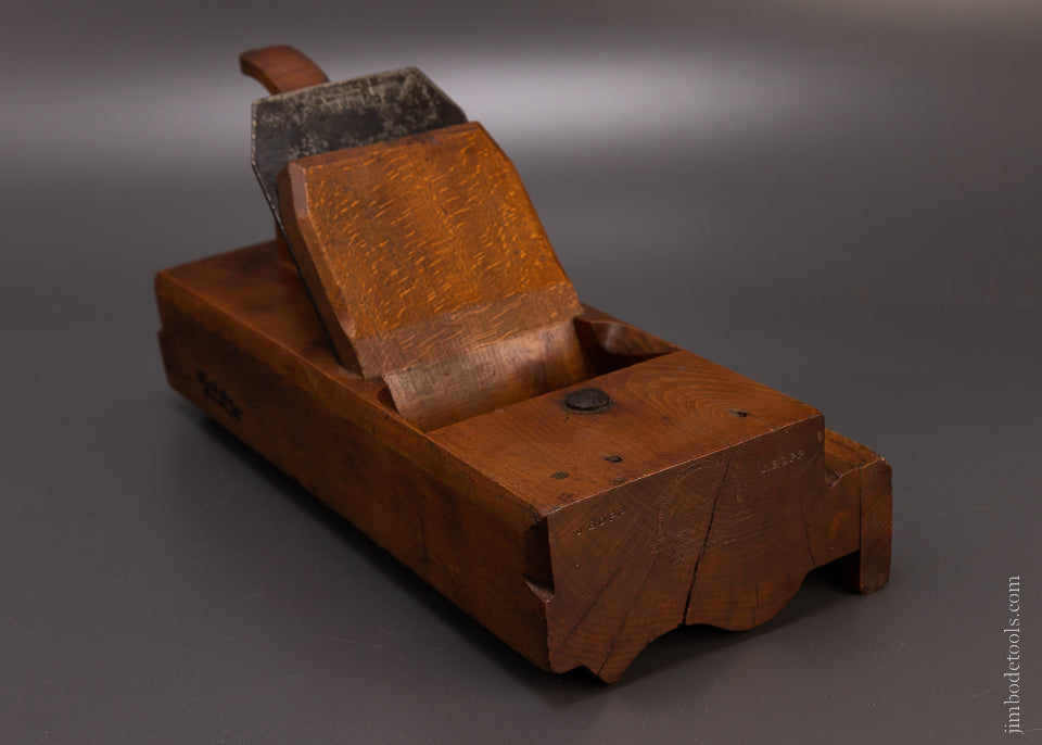Massive 6 Inch WIDE Crown Moulding Plane by HENRY G. WHITE - 107396