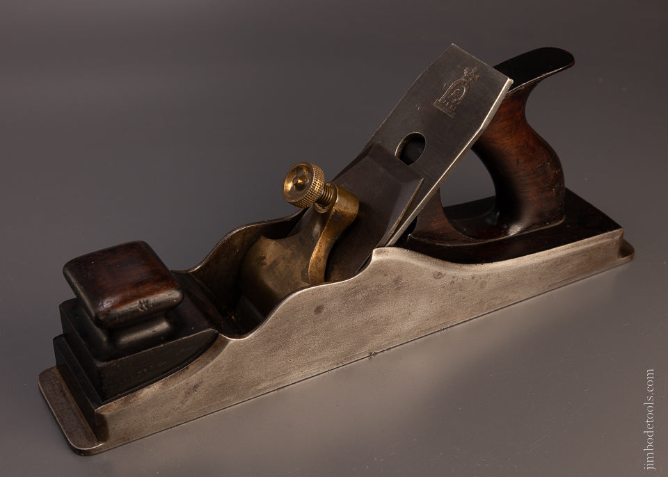 Gorgeous 14 1/2 Inch NORRIS No. 1 Pre-War Dovetailed Rosewood Infill Bench Plane - 107398