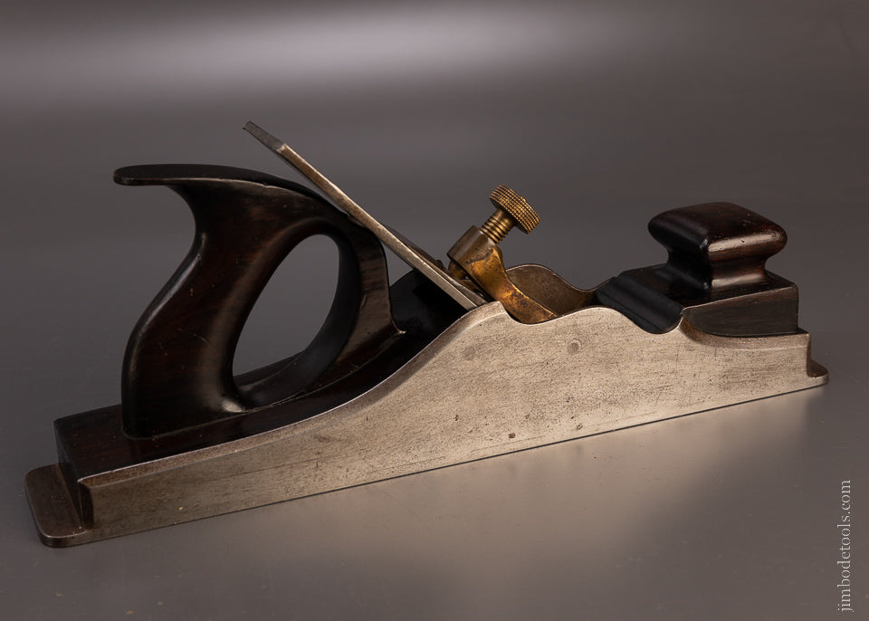 Gorgeous 14 1/2 Inch NORRIS No. 1 Pre-War Dovetailed Rosewood Infill Bench Plane - 107398