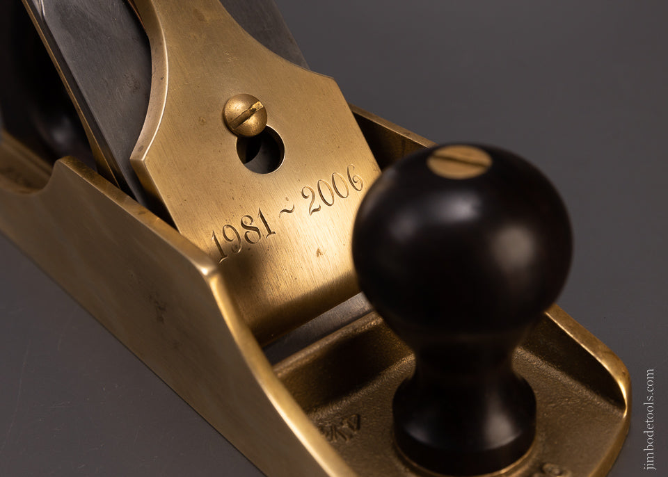 Rare Limited Edition LIE NIELSEN No. 4 1/2 JUMBO Smooth Plane with Rosewood Handles - 107615