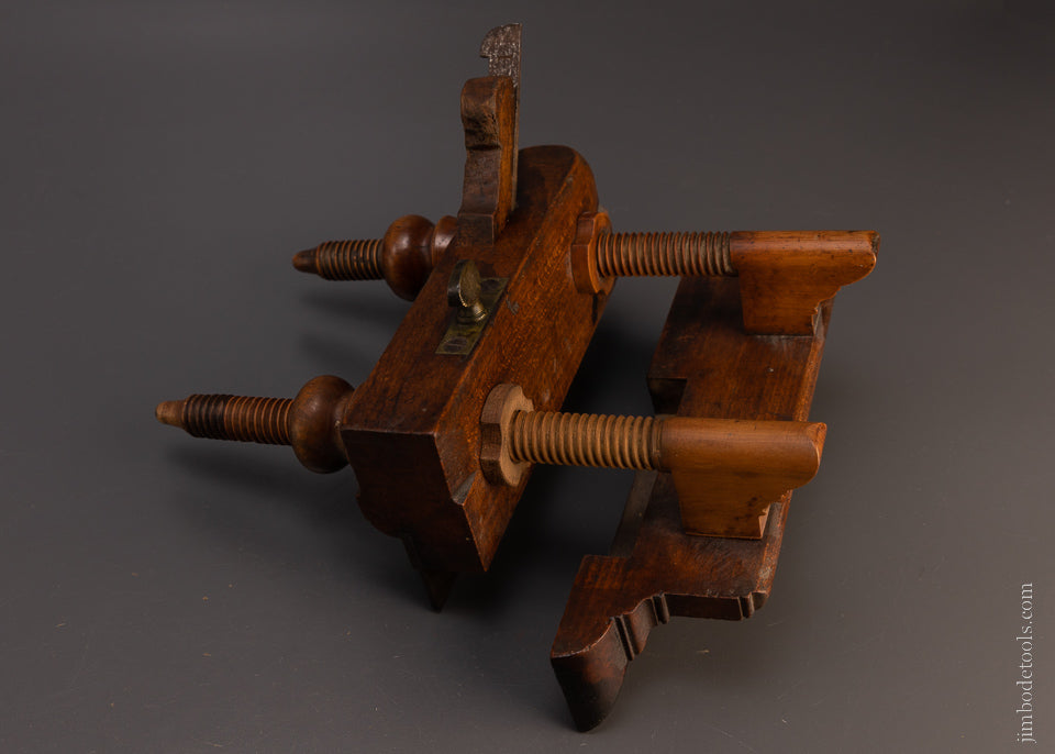 J.T. BROWN Screw Arm Plow Plane Good+ - 107629