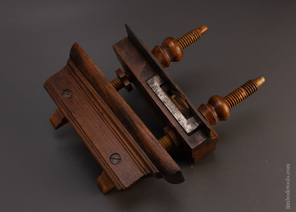 J.T. BROWN Screw Arm Plow Plane Good+ - 107629