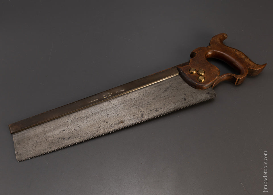 Rare “P.B. FRALEY PHILADA” Back Saw - 107702