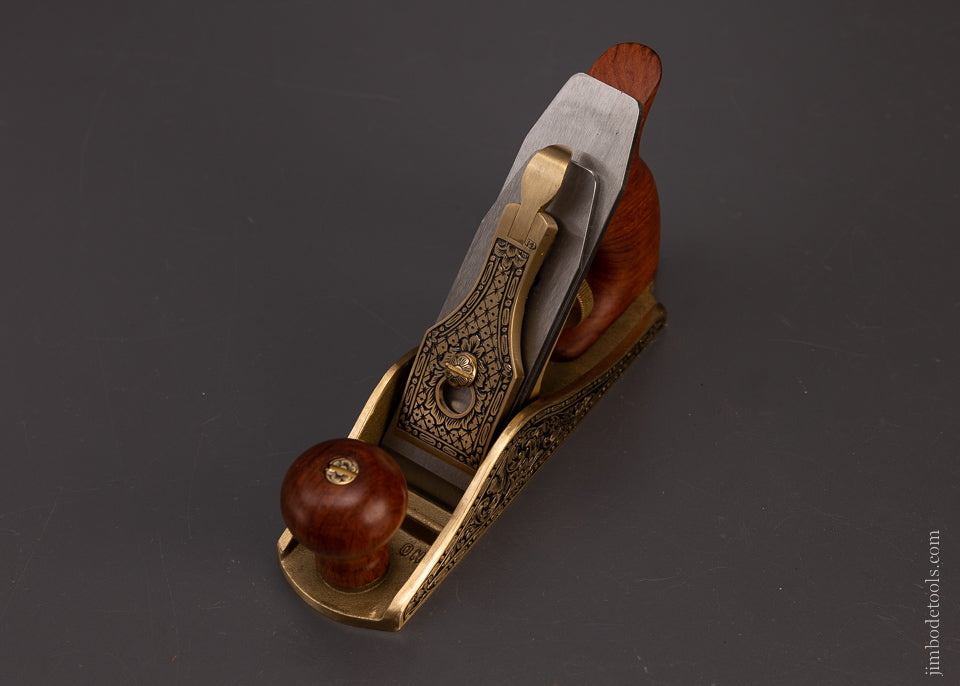 Engraved Bronze No. 1 Smooth Plane - 107772