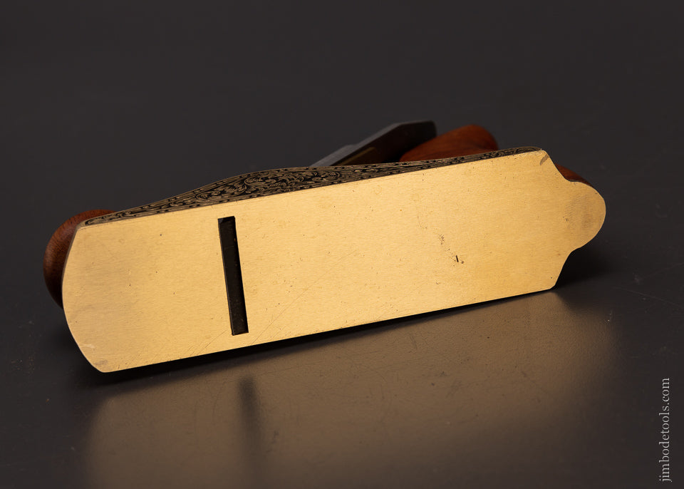 Engraved Bronze No. 1 Smooth Plane - 107772