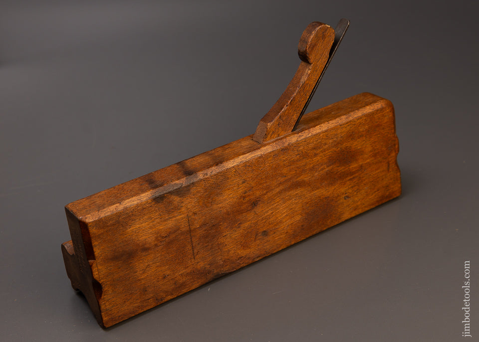 Massive 12/8 Inch Astragal Moulding Plane 18th Century Yellow Birch A. SMITH REHOBOTH - 107788