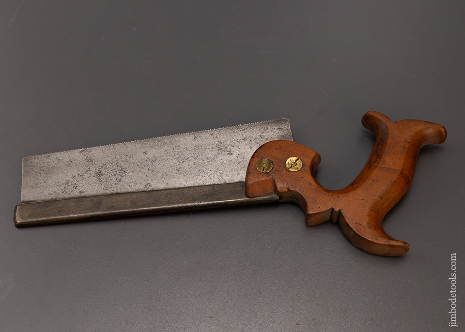 Early DISSTON 8 Inch Open Tote Back Saw - 107916