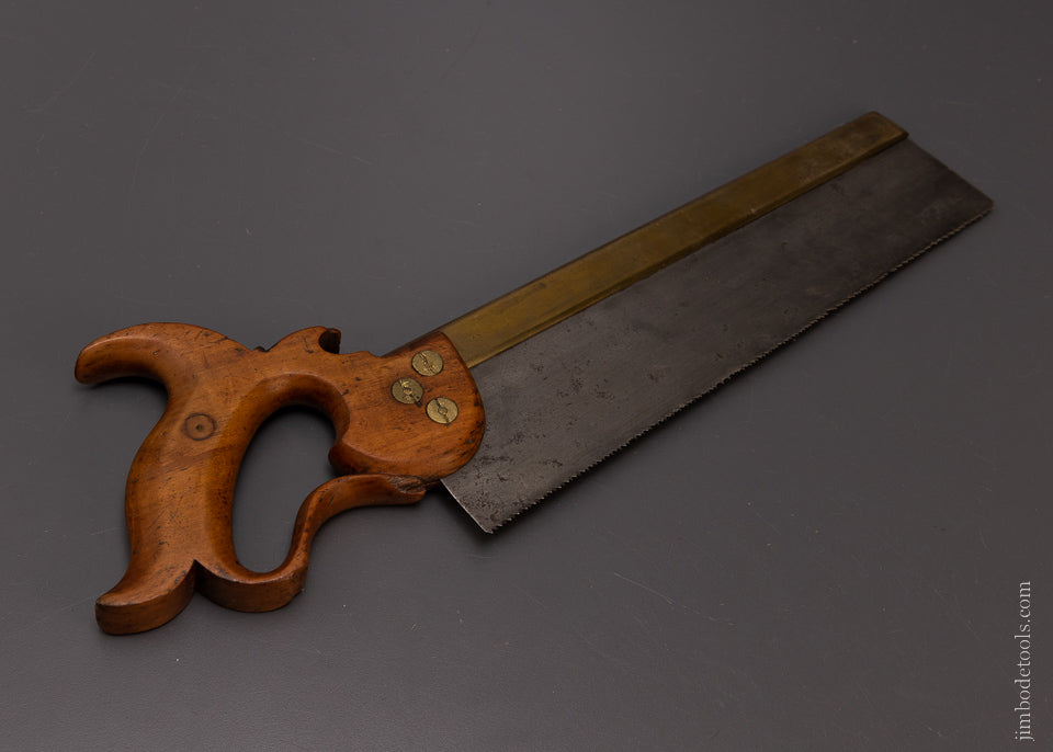 Double Eagle JOHNSON & CONAWAY PHILA Brass Back Saw - 107922