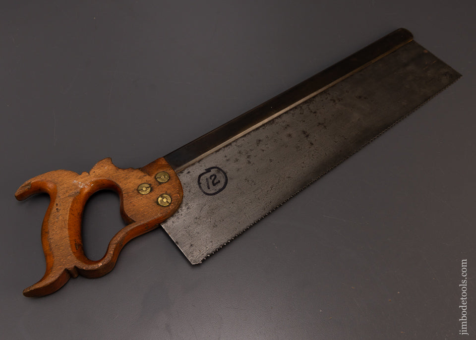Dual Mark 16 Inch Back Saw BAKEWELL & CO. W.M. & B. MIDDLETOWN - 107929
