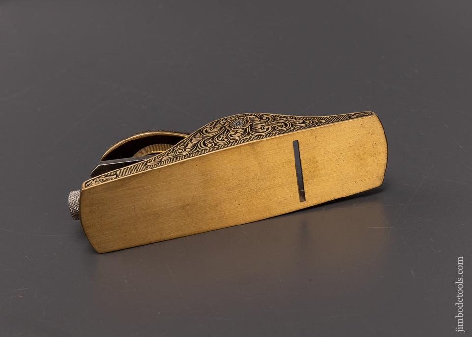 Lavishly Engraved LIE NIELSEN No. 102 Low Angle Block Plane - 107933