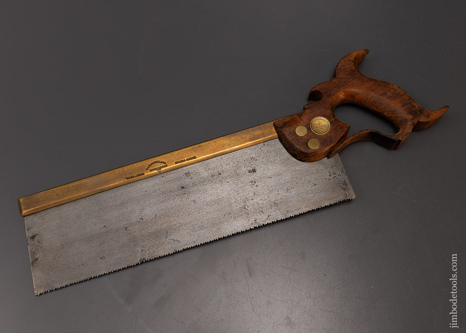 BAKEWELL & CO. 12 Inch Brass Back Saw - 107980