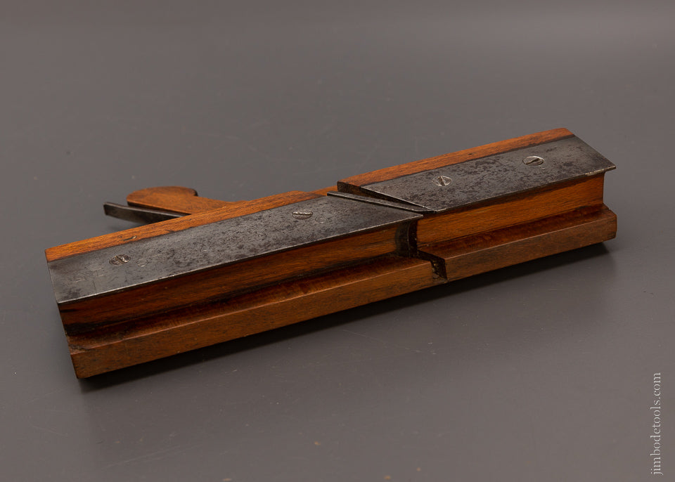 Unusual 1 3/4 inch Wide Molding Plane by MOCKRIDGE & FRANCIS NEWARK NJ circa 1835-68 - 108029