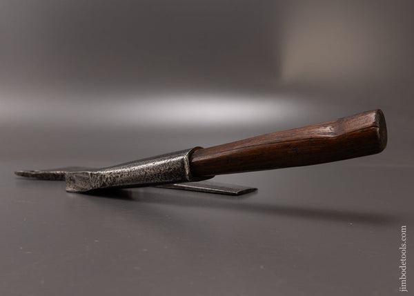 Remarkable 18th century French Side Axe - 108036 – Jim Bode Tools
